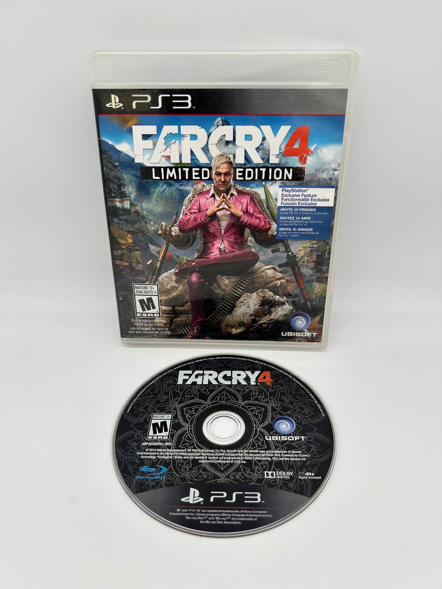 PiXEL-RETRO.COM : SONY PLAYSTATION 3 (PS3) COMPLET CIB BOX MANUAL GAME NTSC FAR CRY 4