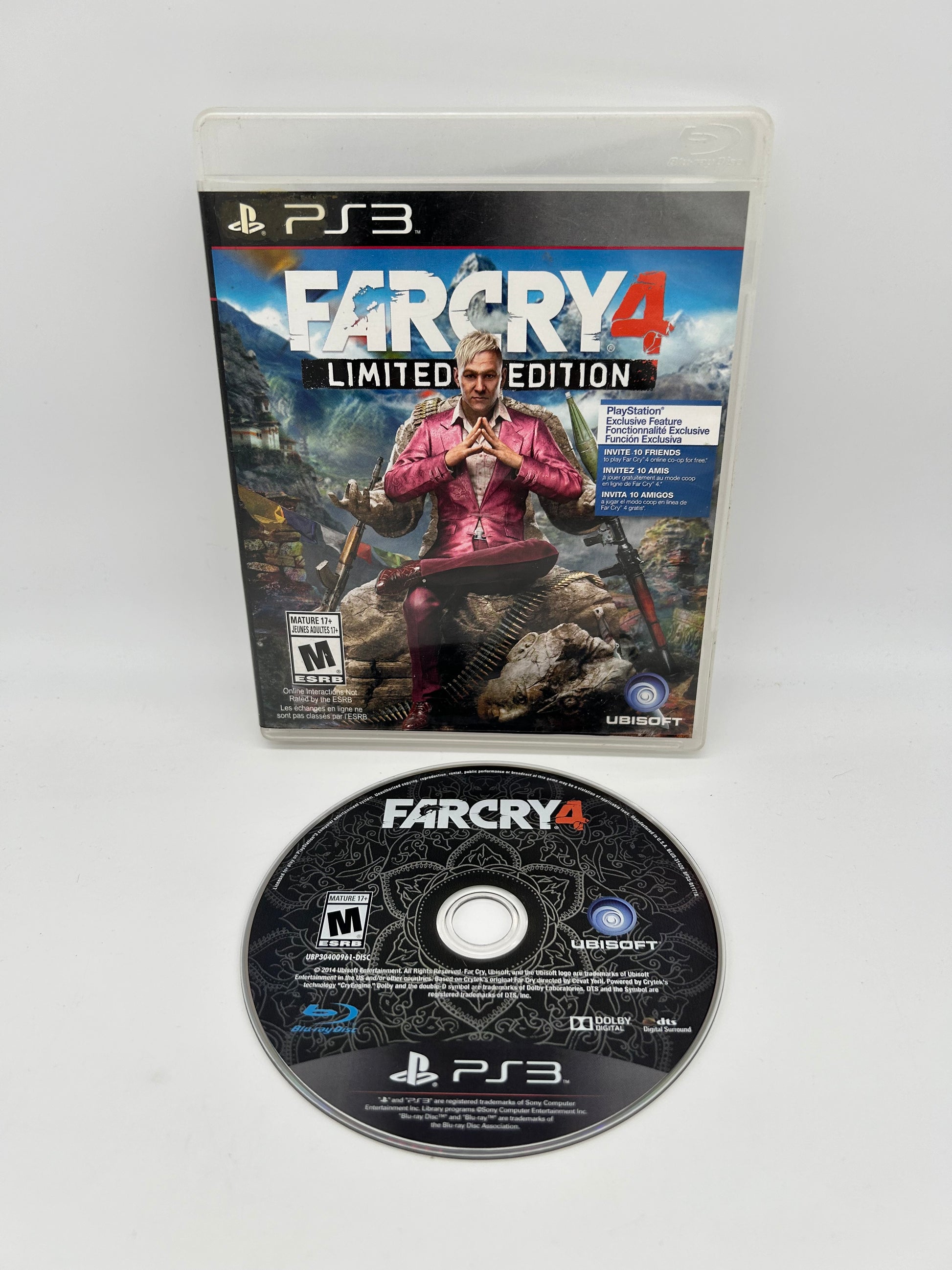PiXEL-RETRO.COM : SONY PLAYSTATION 3 (PS3) COMPLET CIB BOX MANUAL GAME NTSC FAR CRY 4