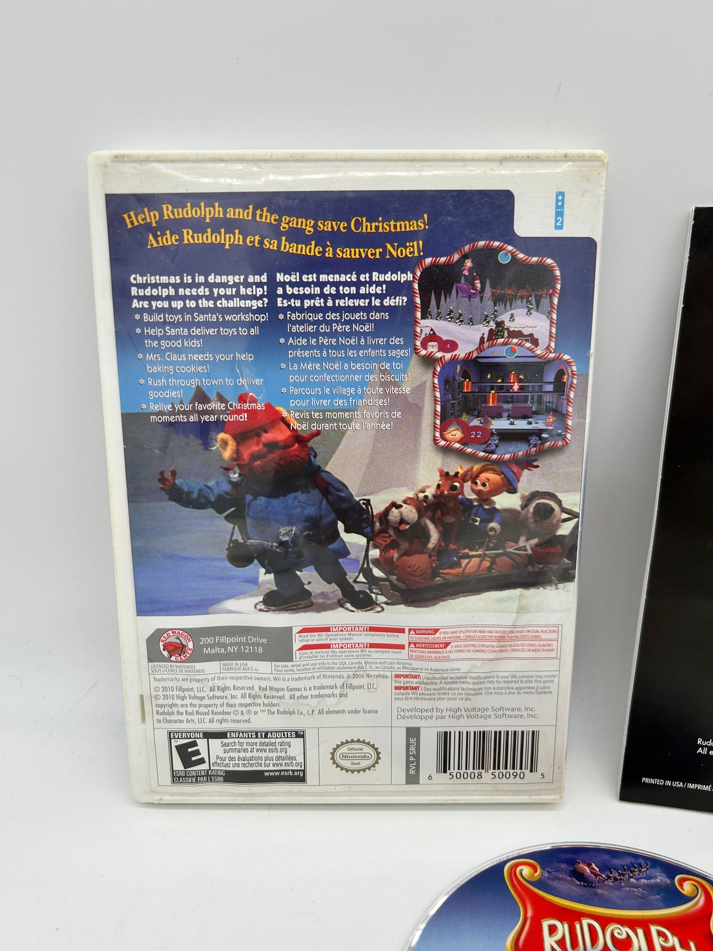 NiNTENDO Wii | RUDOLPH THE RED-NOSED REiNDEER
