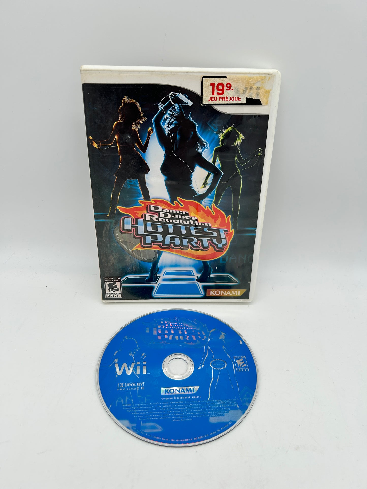 PiXEL-RETRO.COM : NINTENDO WII COMPLET CIB BOX MANUAL GAME NTSC DANCE DANCE REVOLUTION HOTTEST PARTY