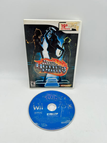 PiXEL-RETRO.COM : NINTENDO WII COMPLET CIB BOX MANUAL GAME NTSC DANCE DANCE REVOLUTION HOTTEST PARTY
