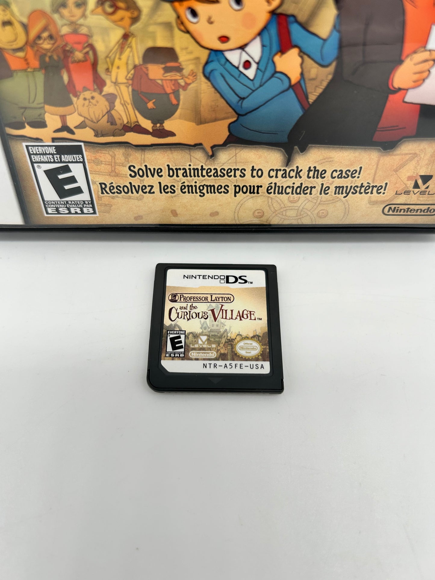 NiNTENDO DS | PROFESSOR LAYTON AND THE CURiOUS ViLLAGE