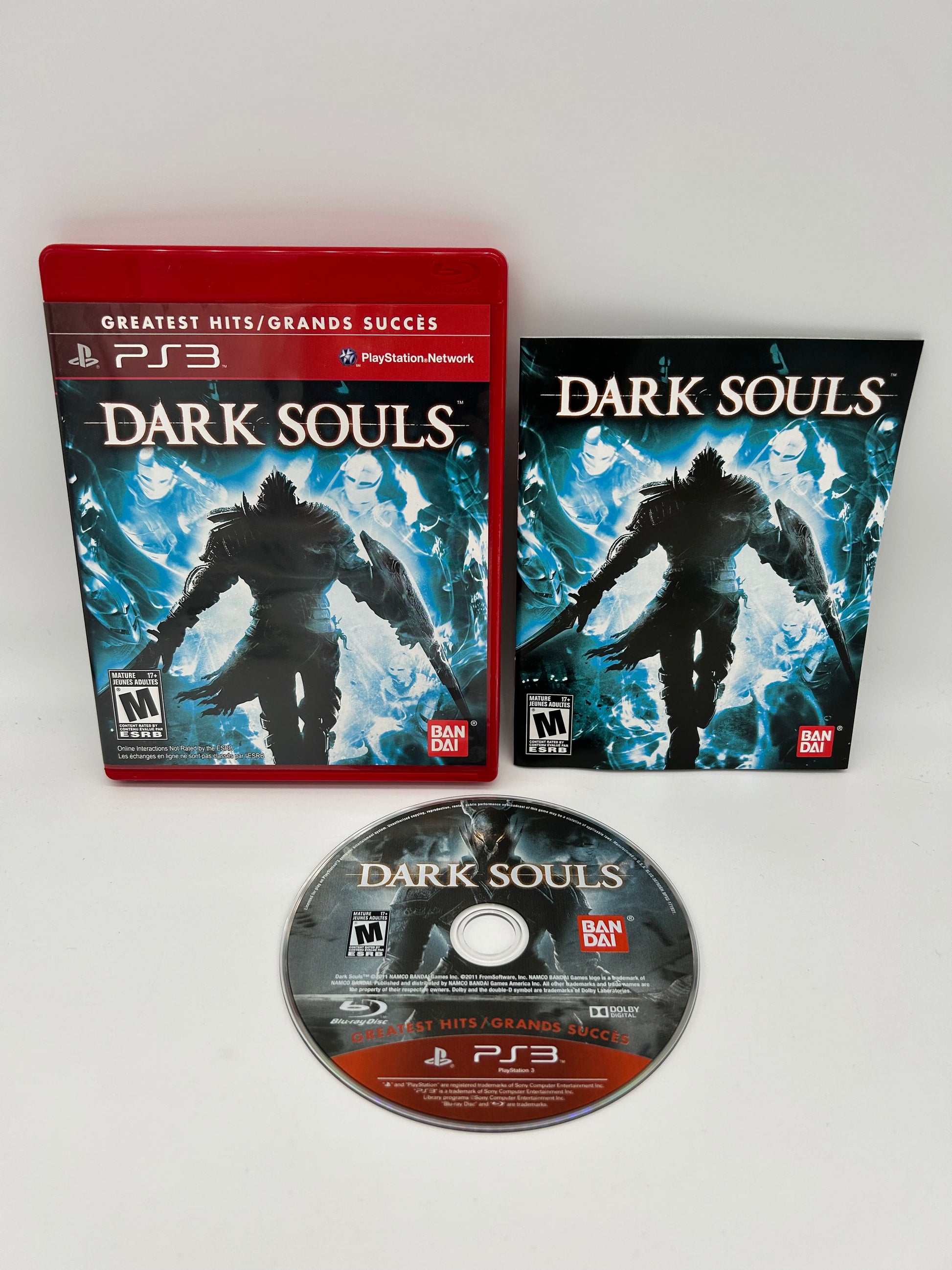 PiXEL-RETRO.COM : SONY PLAYSTATION 3 (PS3) COMPLET CIB BOX MANUAL GAME NTSC DARK SOULS