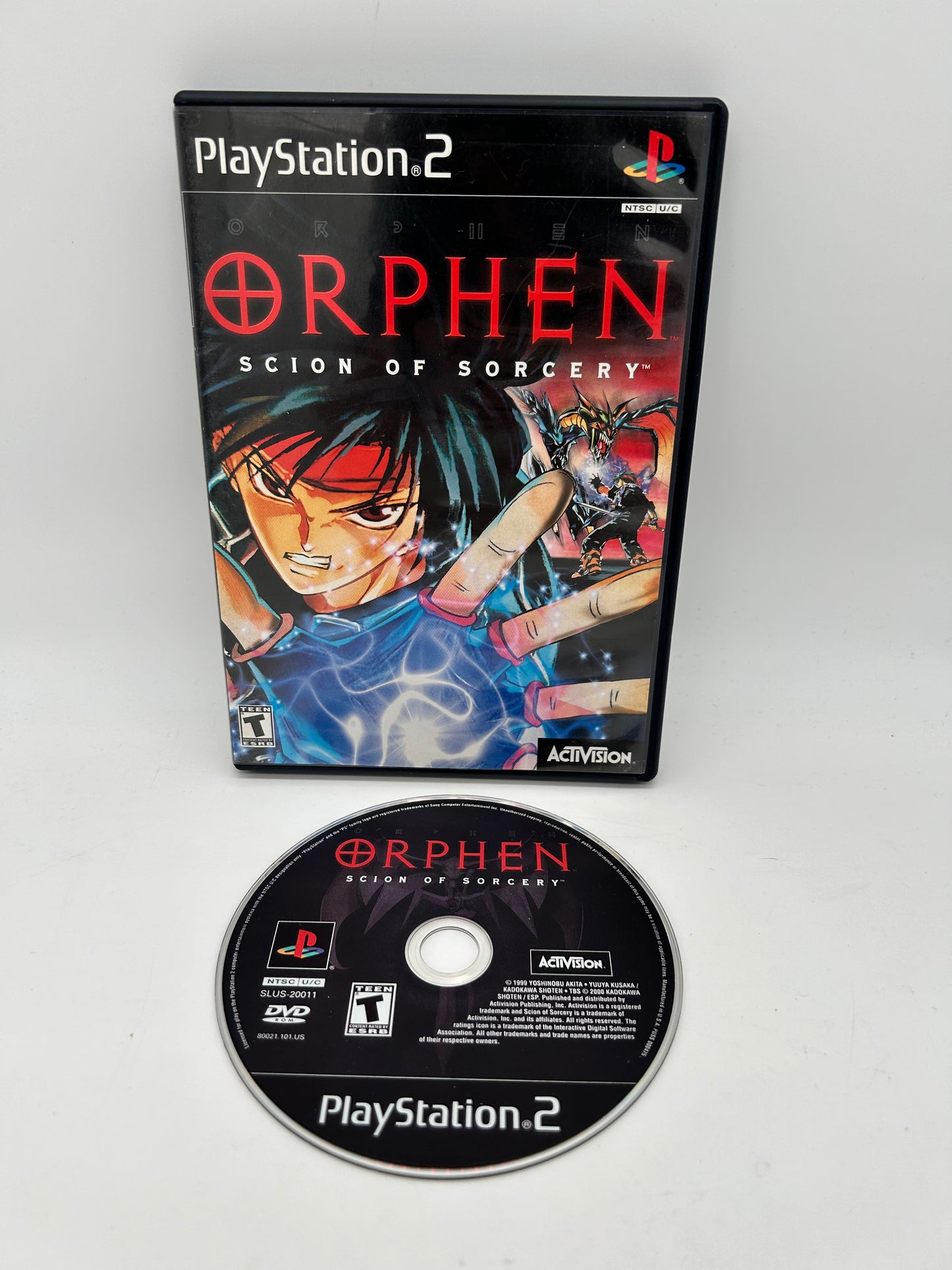 PiXEL-RETRO.COM : SONY PLAYSTATION 2 (PS2) GAME NTSC ORPHEN SCION OF SORCERY