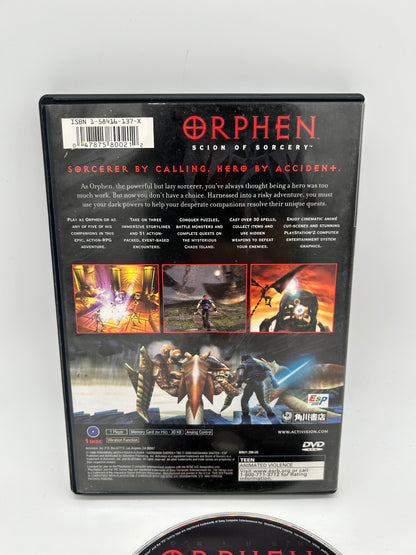 SONY PLAYSTATiON 2 [PS2] | ORPHEN SCiON OF SORCERY