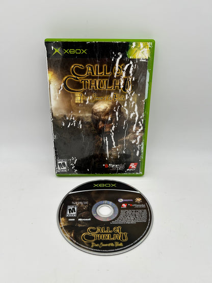 MiCROSOFT XBOX ORiGiNAL | CALL OF CTHULHU DARK CORNERS OF THE EARTH