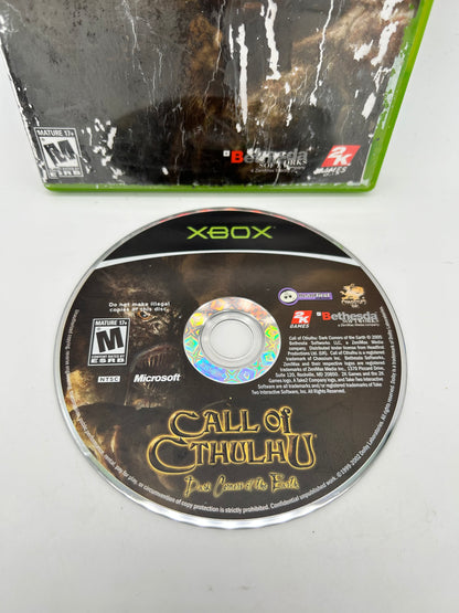 MiCROSOFT XBOX ORiGiNAL | CALL OF CTHULHU DARK CORNERS OF THE EARTH