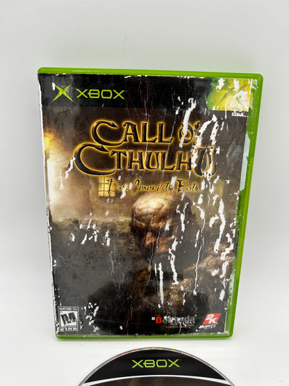 MiCROSOFT XBOX ORiGiNAL | CALL OF CTHULHU DARK CORNERS OF THE EARTH