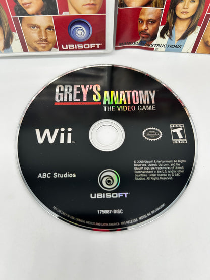NiNTENDO Wii | GREYS ANATOMY THE ViDEO GAME