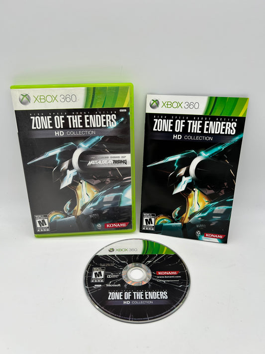 PiXEL-RETRO.COM : MICROSOFT XBOX 360 COMPLETE CIB BOX MANUAL GAME NTSC ZONE OF THE ENDERS HD COLLECTION