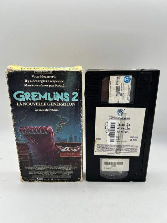 FiLM VHS FRANCAiS | GREMLiNS 2 LA NOUVELLE GENERATiON