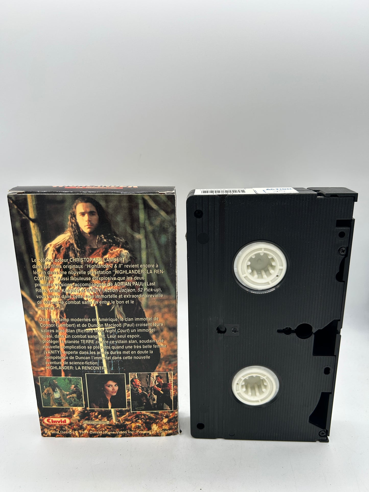 FiLM VHS FRANCAiS | HiGHLANDER LA RENCONTRE [THE]