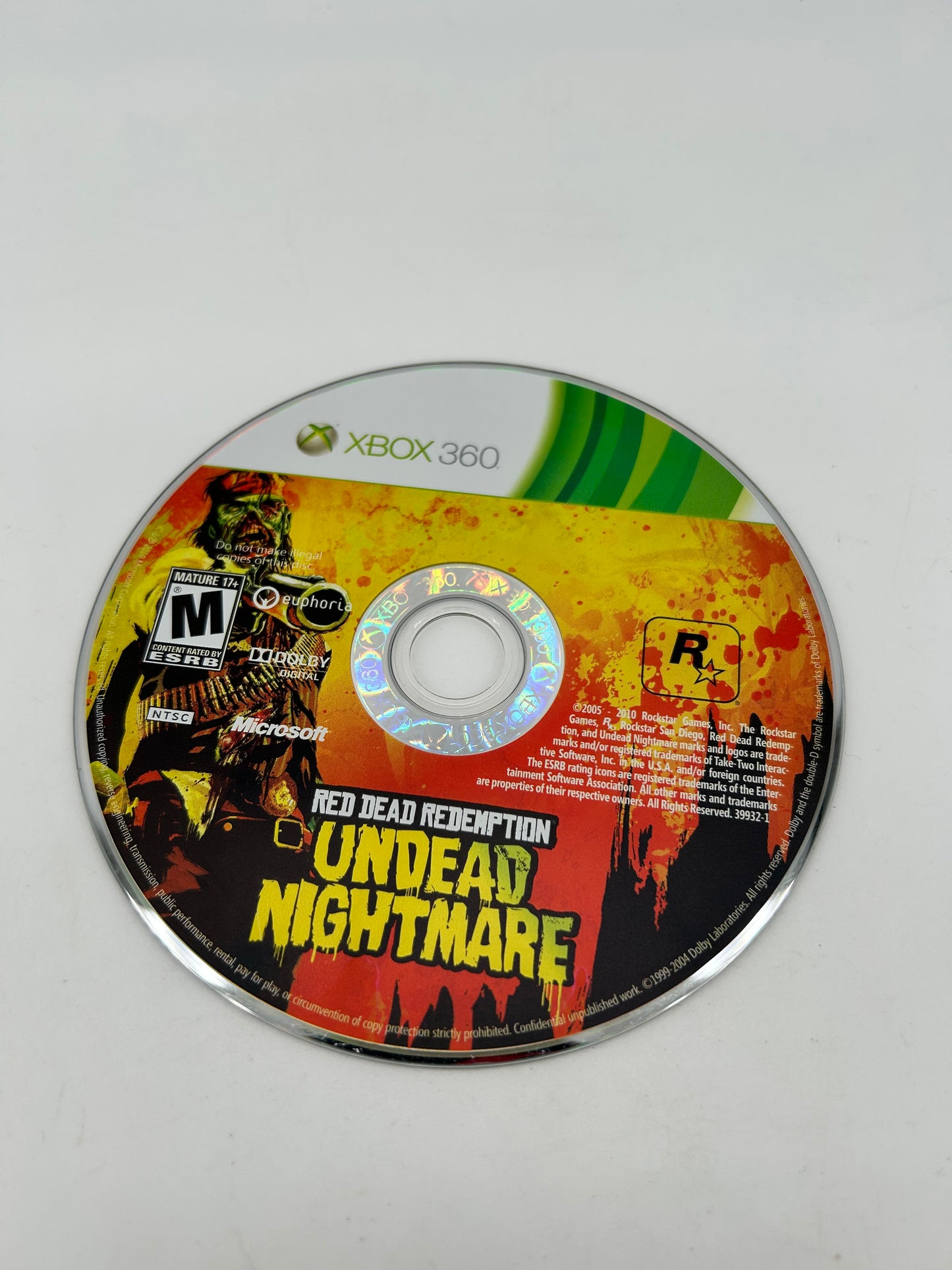 PiXEL-RETRO.COM : MICROSOFT XBOX 360 COMPLETE CIB BOX MANUAL GAME NTSC RED DEAD REDEMPTION UNDEAD NIGHTMARE