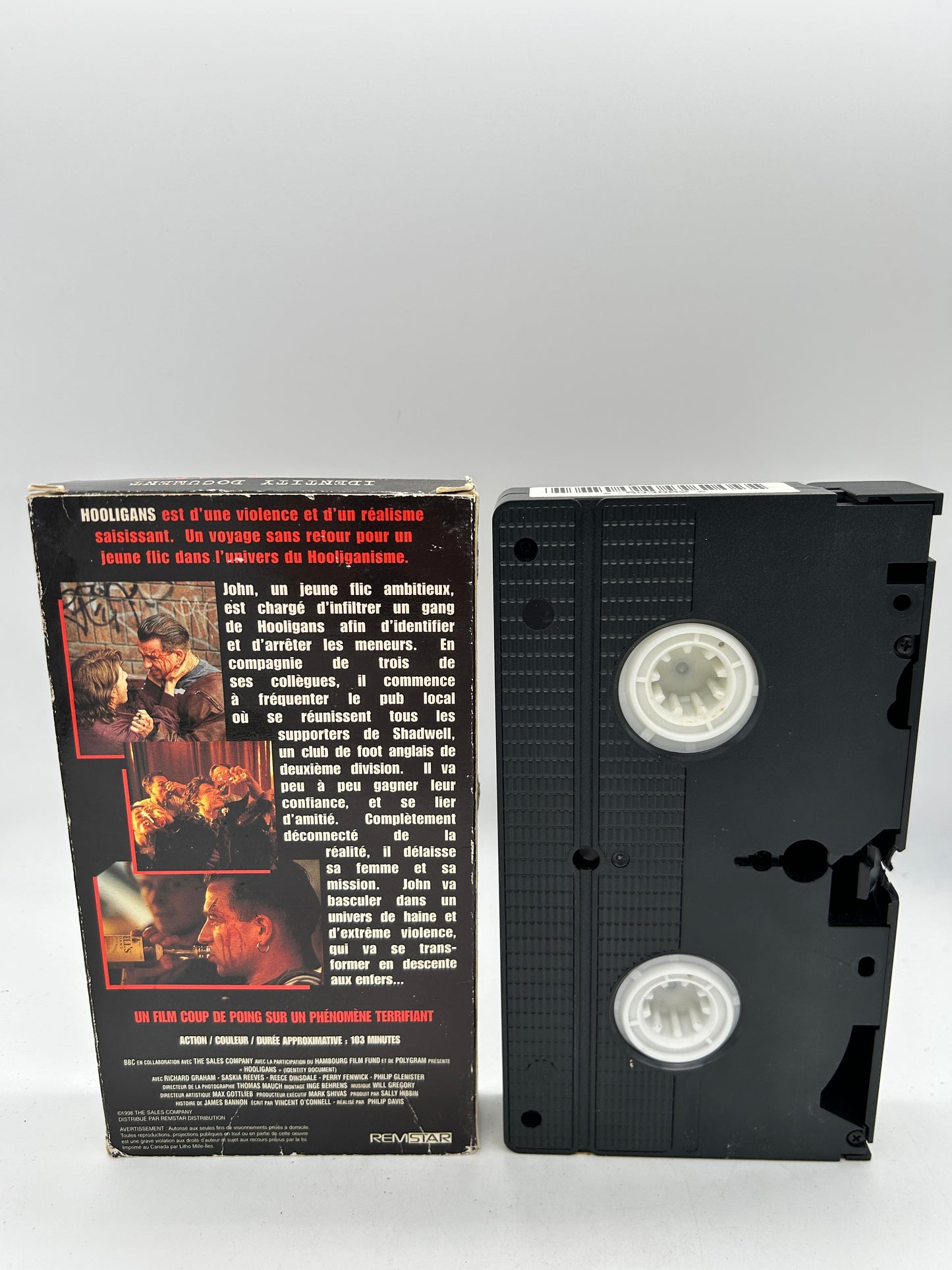 FRENCH VHS MOVIE | iDENTiTY DOCUMENT HOOLiGANS