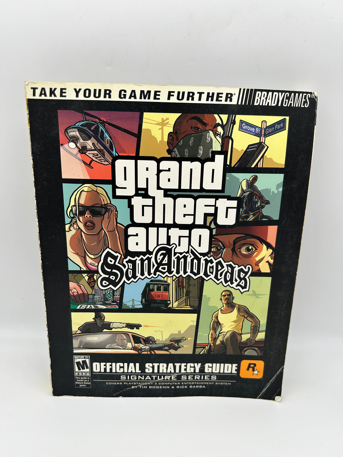 PiXEL-RETRO.COM : BOOKS STRATEGY PLAYER'S GUIDE WALKTHROUGH OFFICIAL BRADYGAMES GRAND THEFT AUTO SAN ANDREAS