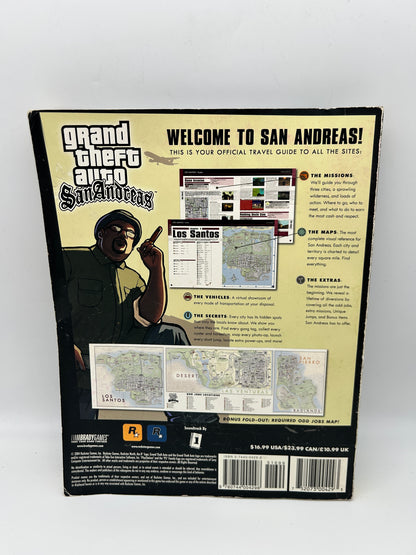GRAND THEFT AUTO SAN ANDREAS STRATEGY GUiDE BRADYGAMES