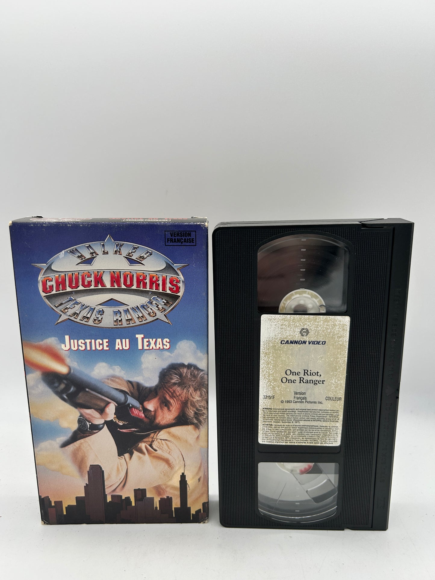 FiLM VHS FRANCAiS | JUSTiCE AU TEXAS [ONE RiOT ON RANGER]