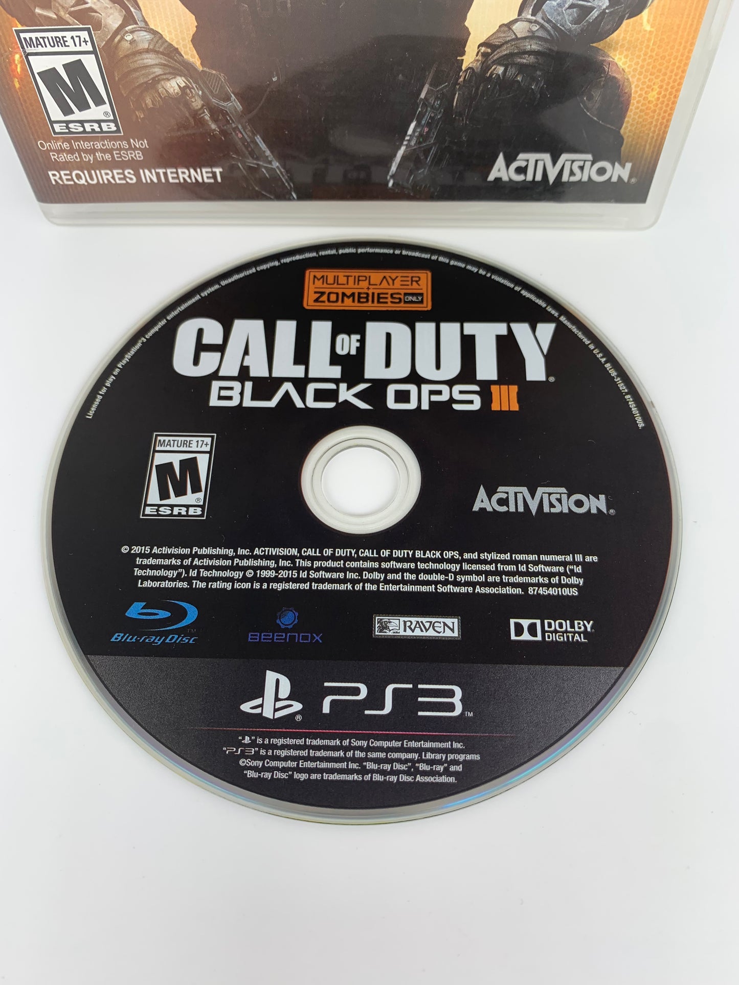 SONY PLAYSTATiON 3 [PS3] | CALL OF DUTY BLACK OPS III