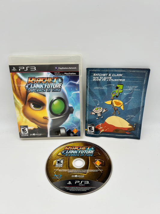 PiXEL-RETRO.COM : SONY PLAYSTATION 3 (PS3) COMPLET CIB BOX MANUAL GAME NTSC RATCHET CLANK A CRACK IN TIME