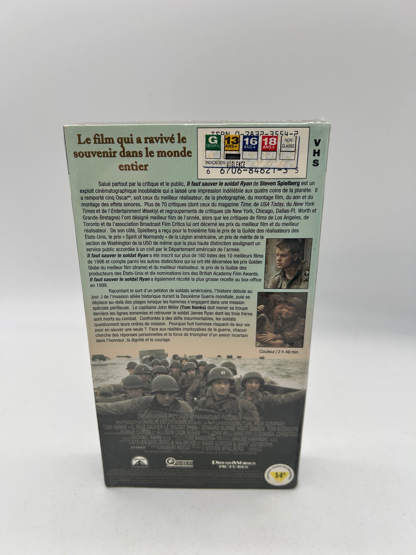 FiLM VHS FRANCAiS | iL FAUT SAUVER LE SOLDAT RYAN [SAViNG PRiVATE RYAN]