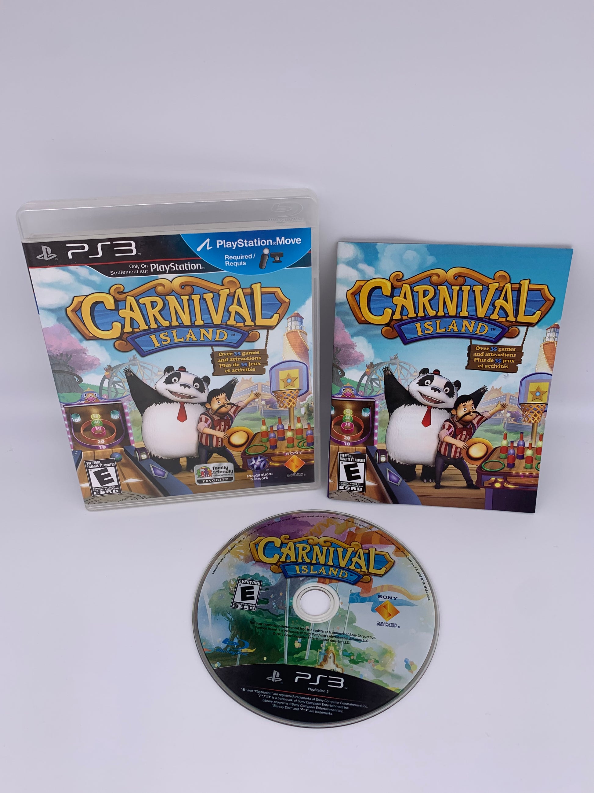 PiXEL-RETRO.COM : SONY PLAYSTATION 3 (PS3) COMPLET CIB BOX MANUAL GAME NTSC CARNIVAL ISLAND