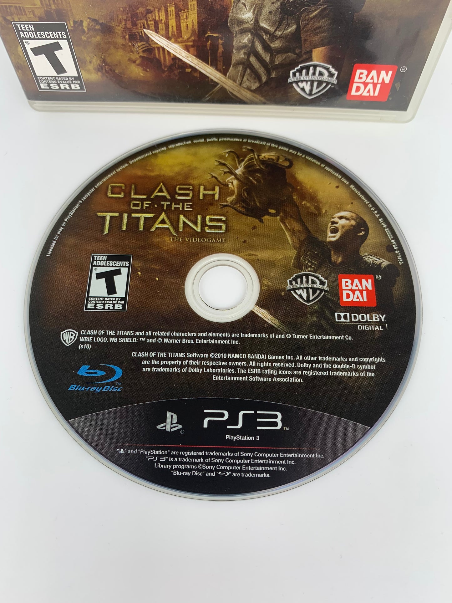 SONY PLAYSTATiON 3 [PS3] | CLASH OF THE TiTANS THE VIDEOGAME