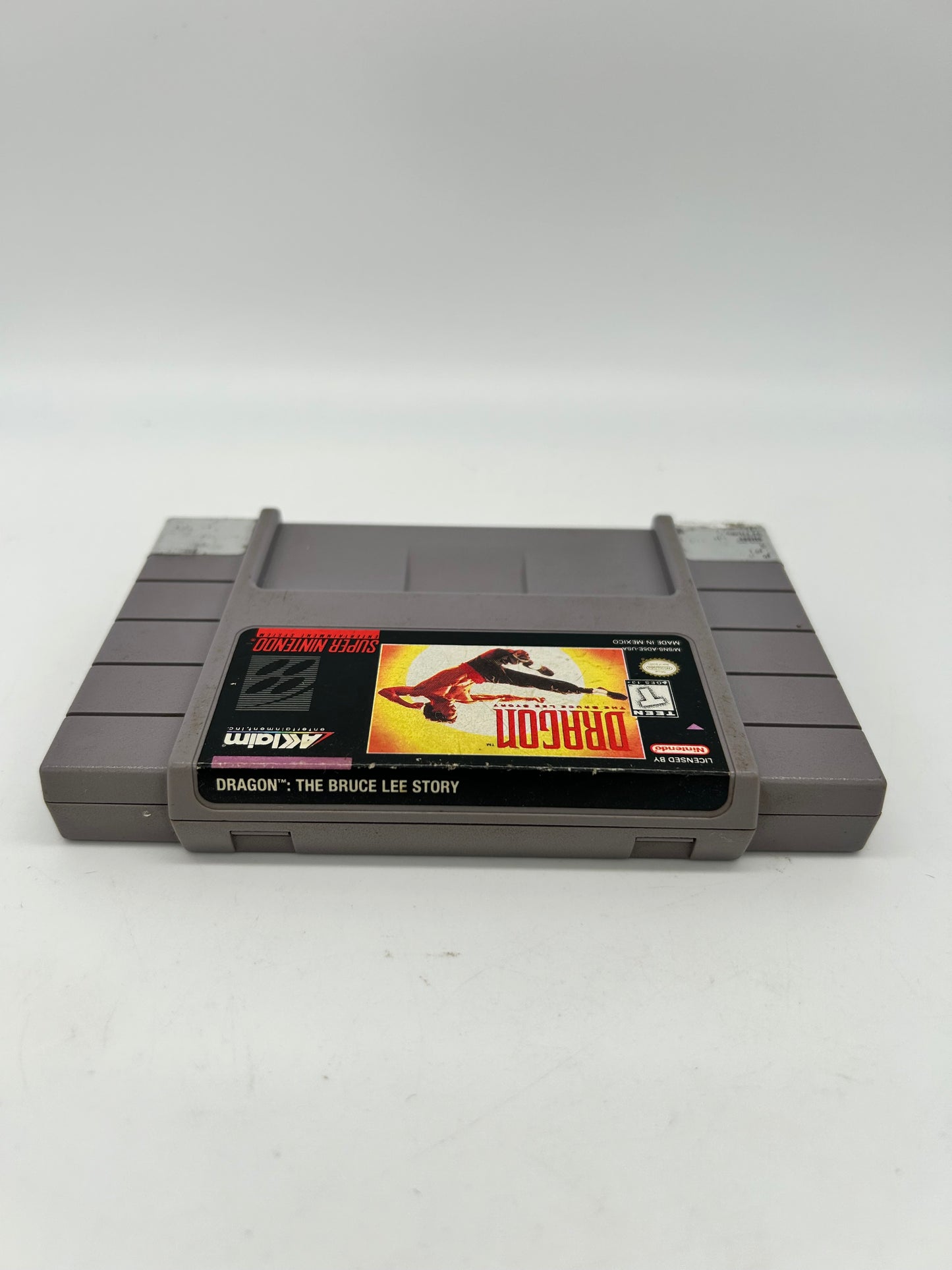 SUPER NiNTENDO [SNES] | DRAGON THE BRUCE LEE STORY