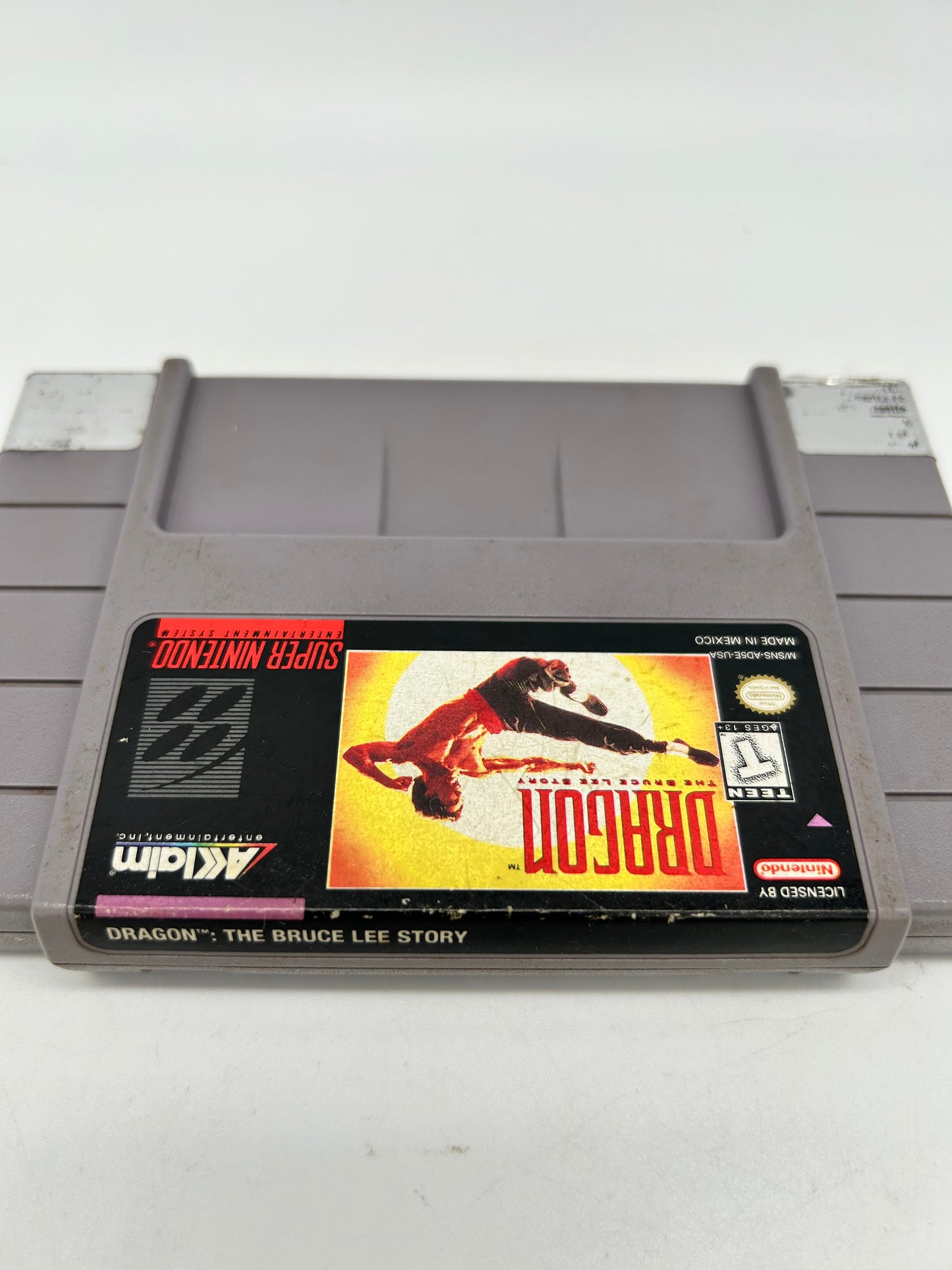 SUPER NiNTENDO [SNES] | DRAGON THE BRUCE LEE STORY