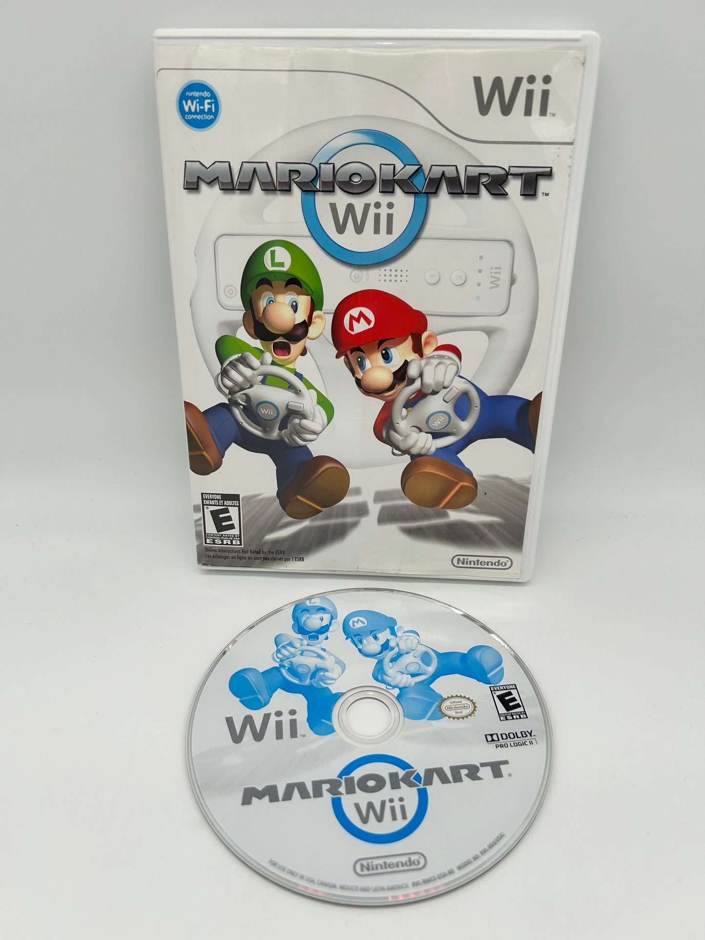 PiXEL-RETRO.COM : NINTENDO WII COMPLET CIB BOX MANUAL GAME NTSC MARIO KART WII