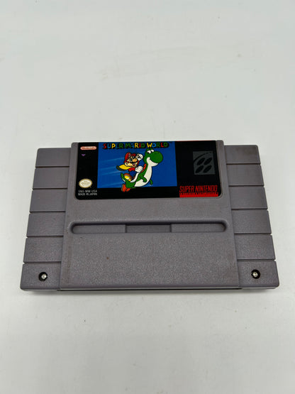 PiXEL-RETRO.COM : SUPER NINTENDO NES (SNES) GAME NTSC SUPER MARIO WORLD