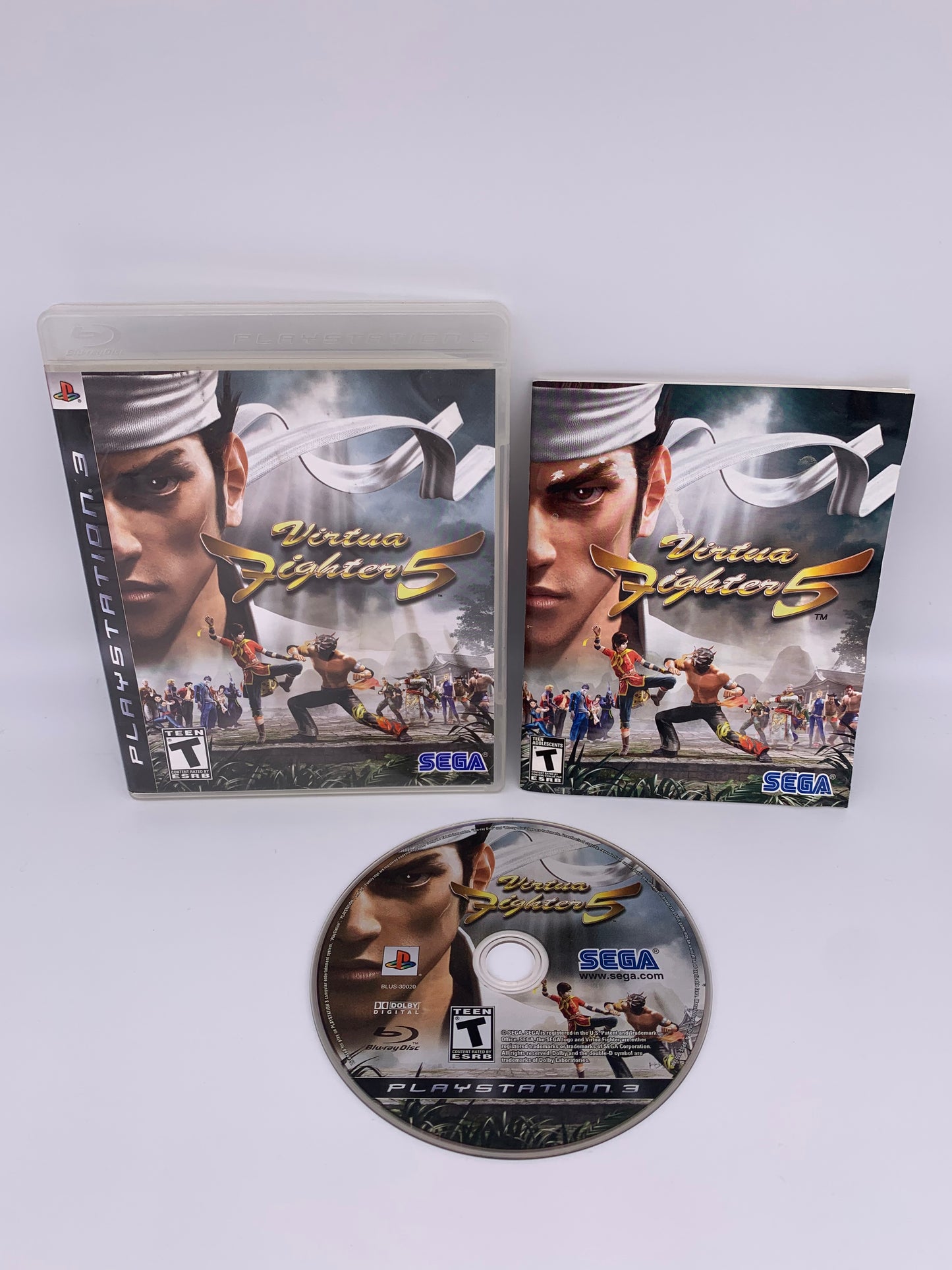 PiXEL-RETRO.COM : SONY PLAYSTATION 3 (PS3) COMPLET CIB BOX MANUAL GAME NTSC VIRTUA FIGHTER 5