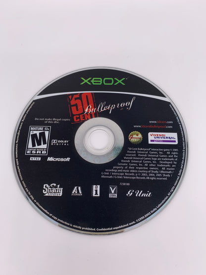 PiXEL-RETRO.COM : MICROSOFT XBOX COMPLETE CIB BOX MANUAL GAME NTSC 50 CENT BULLETPROOF