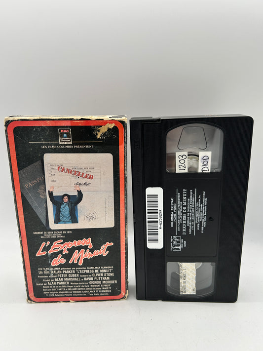 FiLM VHS FRANCAiS | L'EXPRESS DE MiNUiT [MiDNiGHT EXPRESS]