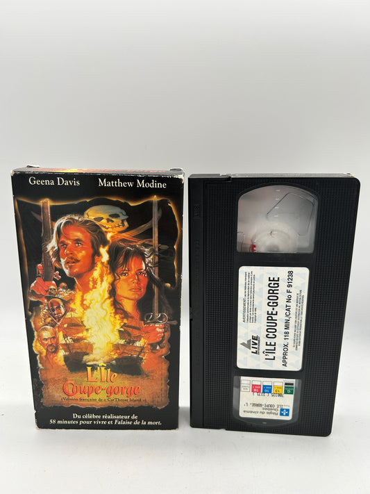 FiLM VHS FRANCAiS | L'iLE COUPE-GORGE [CUTTHROAT iSLAND]