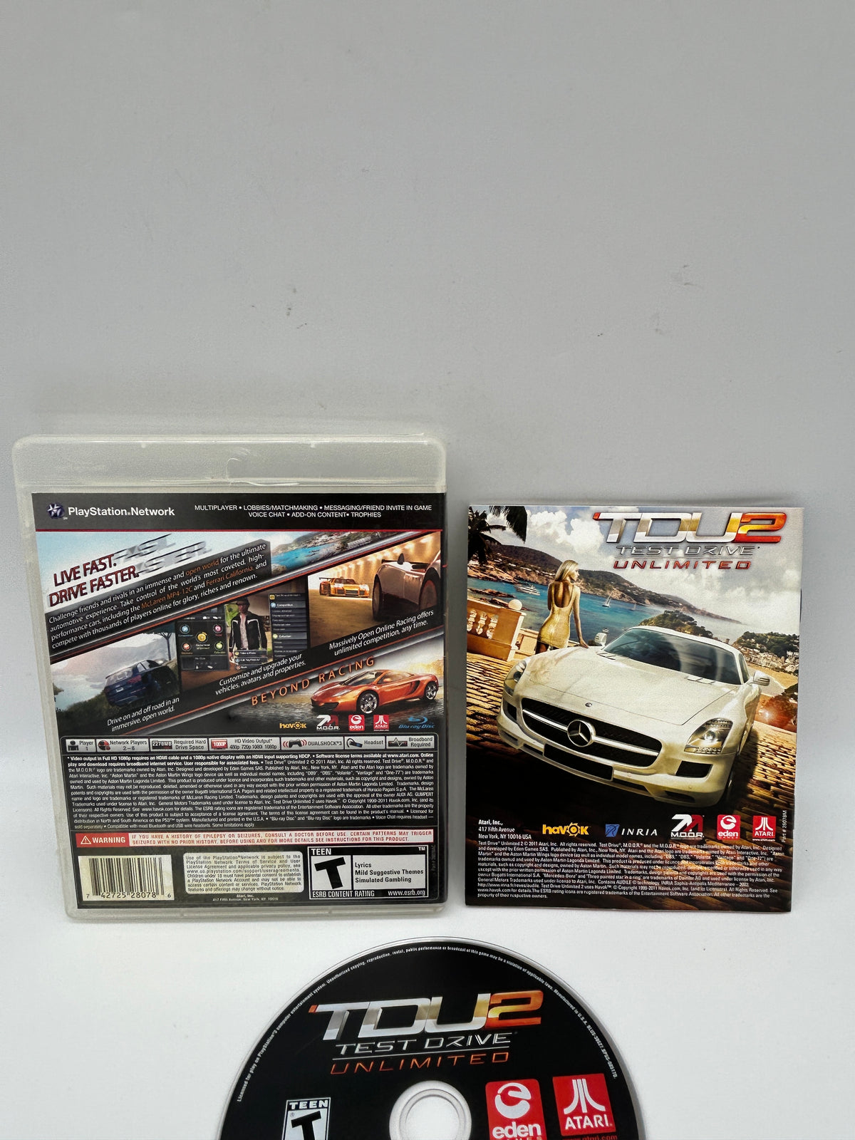 SONY PLAYSTATION 3 [PS3] | TEST DRIVE UNLIMITED 2 ALL