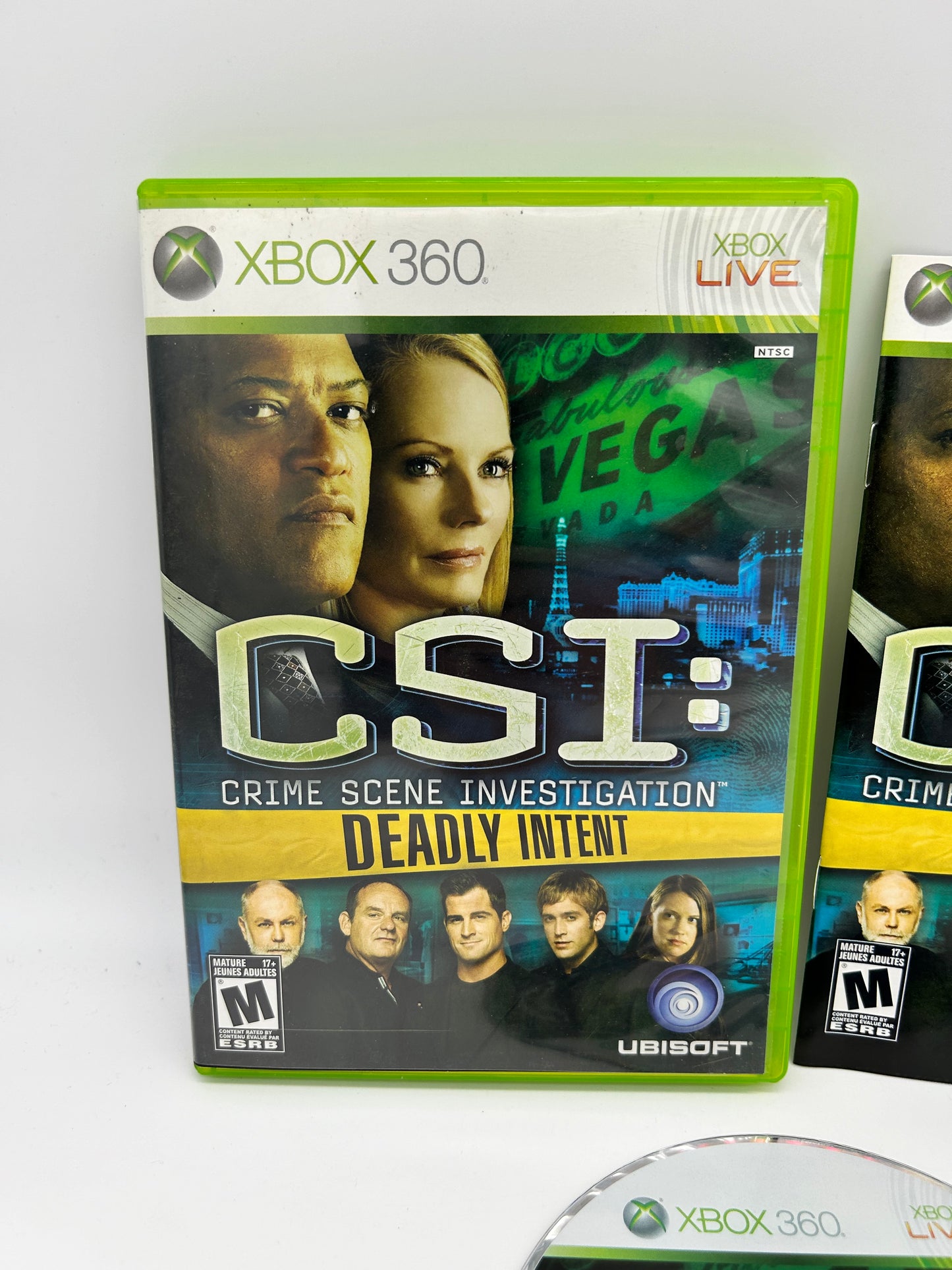 MiCROSOFT XBOX 360 | CSi : CRiME SCENE iNVESTiGATiON DEADLY iNTENT