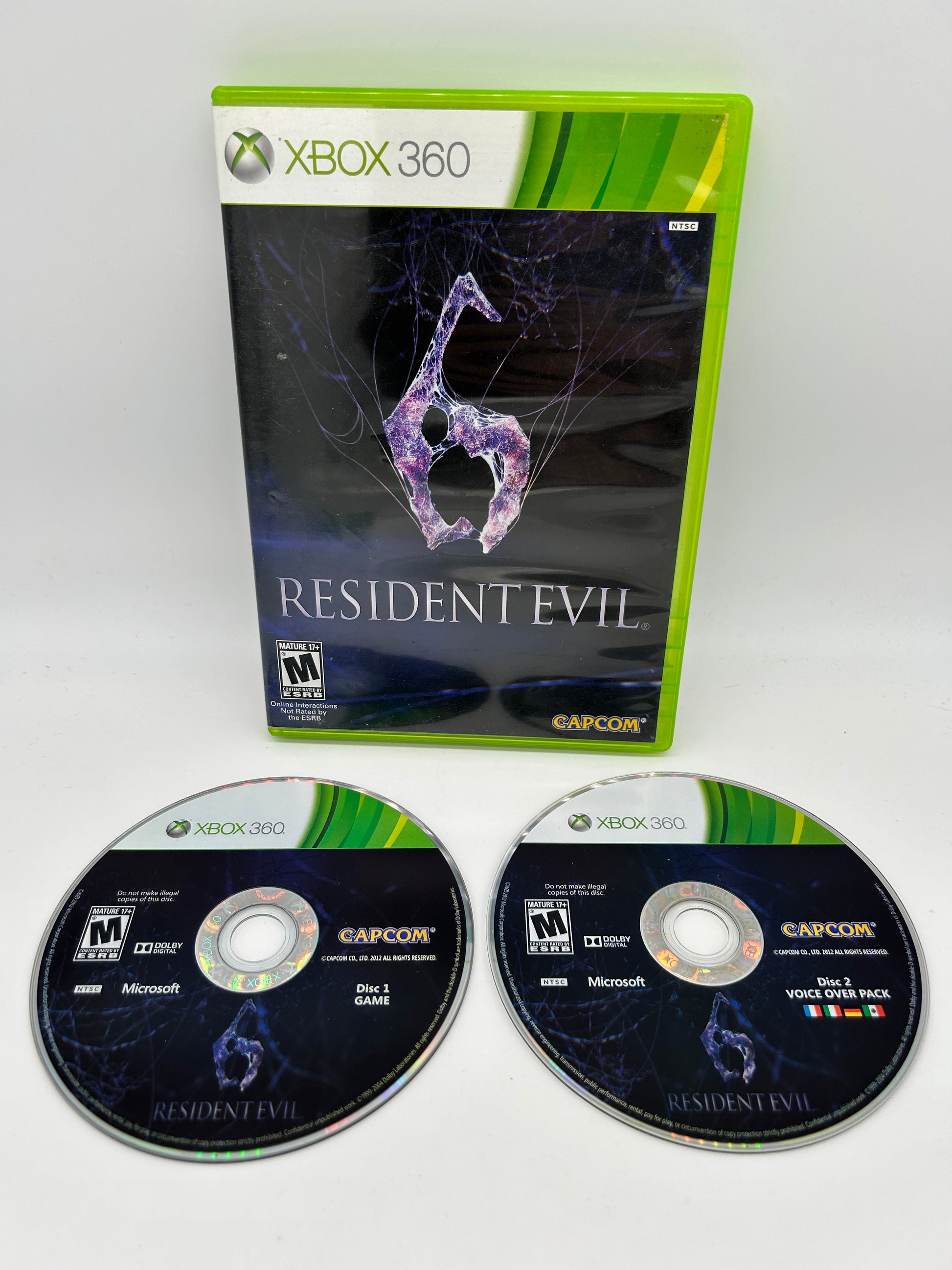 PiXEL-RETRO.COM : MICROSOFT XBOX 360 COMPLETE CIB BOX MANUAL GAME NTSC RESIDENT EVIL 6