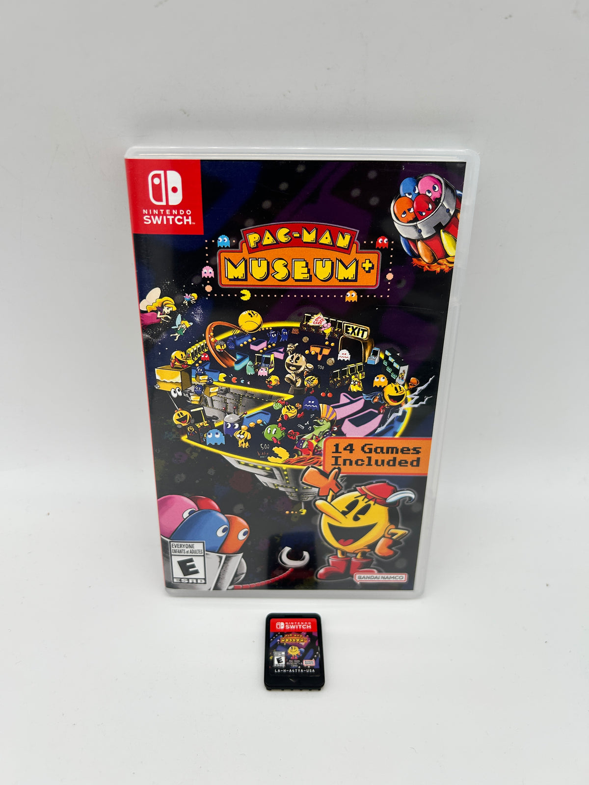 PiXEL-RETRO.COM : NINTENDO SWITCH NEW SEALED IN BOX COMPLETE MANUAL GAME NTSC PAC-MAN MUSEUM PLUS