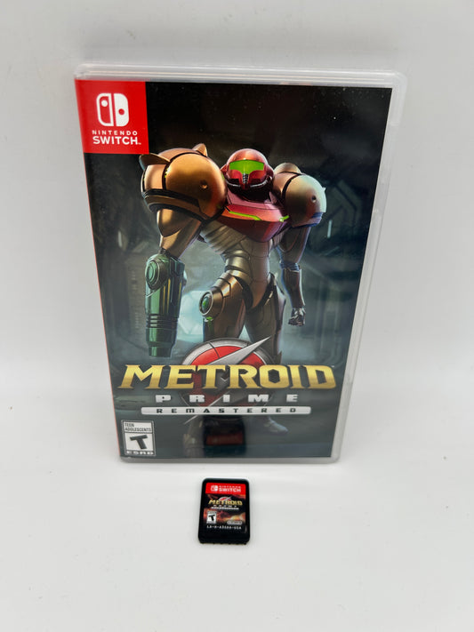PiXEL-RETRO.COM : NINTENDO SWITCH CIB COMPLETE IN BOX MANUAL GAME NTSC METROID PRIME REMASTERED