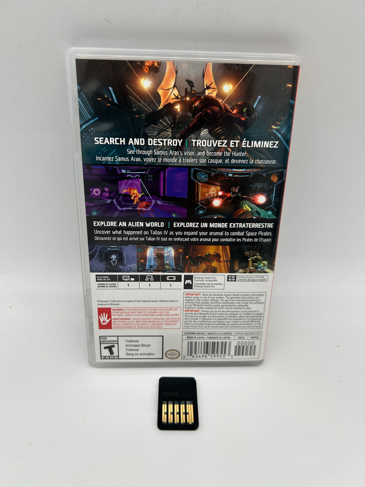 NINTENDO SWITCH | METROID PRIME REMASTERED