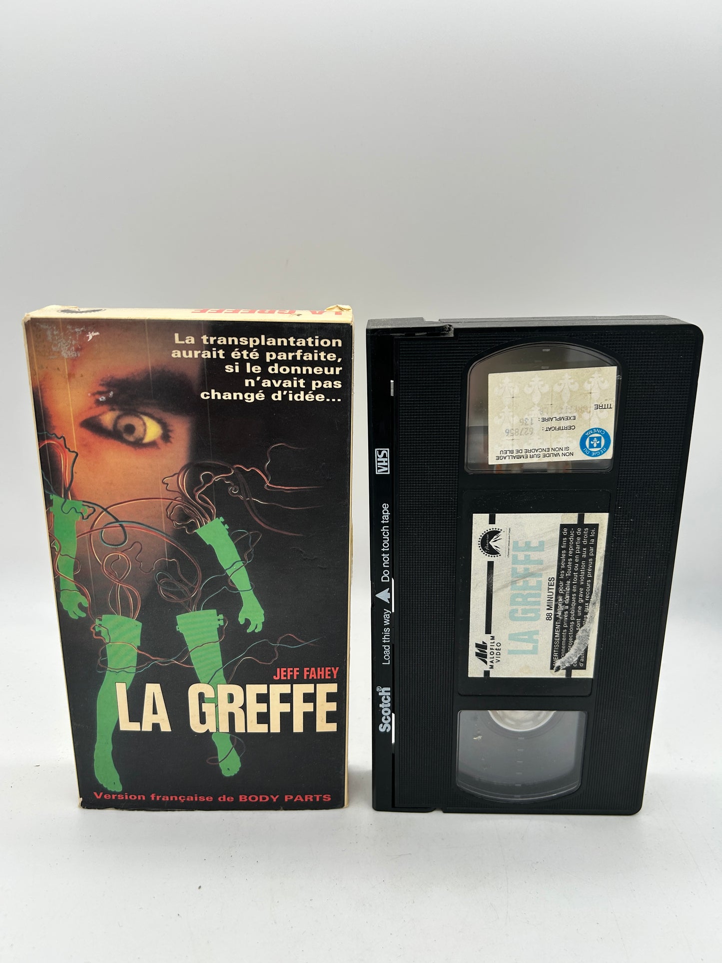 FiLM VHS FRANCAiS | LA GREFFE [BODY PARTS]