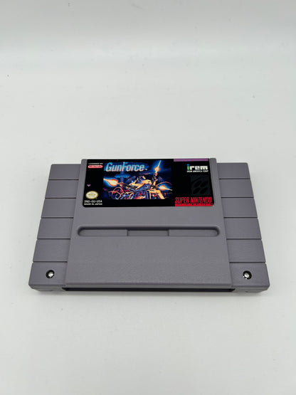 PiXEL-RETRO.COM : SUPER NINTENDO NES (SNES) GAME NTSC GUNFORCE