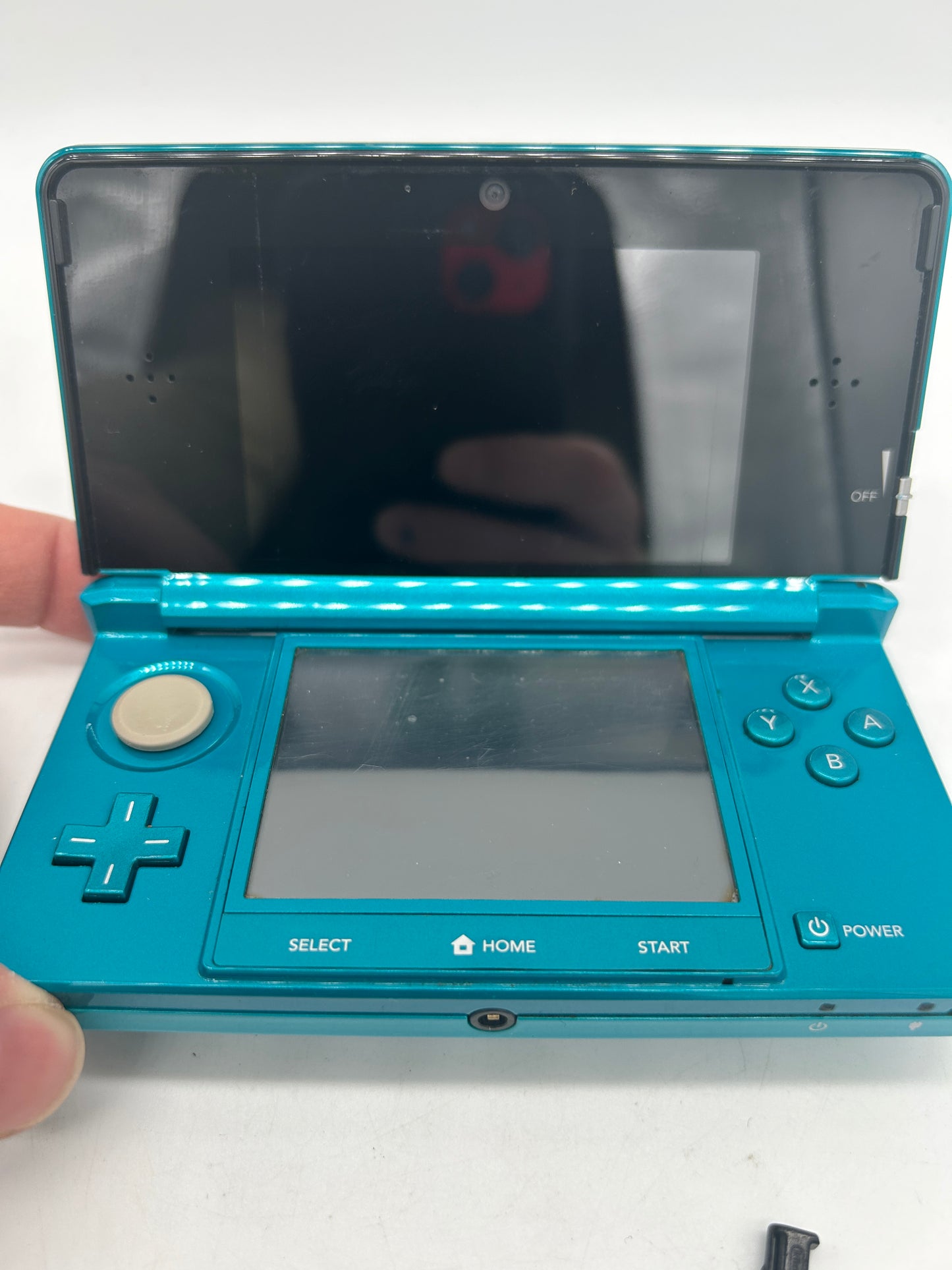 NiNTENDO 3DS CONSOLE | MODEL BLUE AQUA BLUE CTR-001(USA)