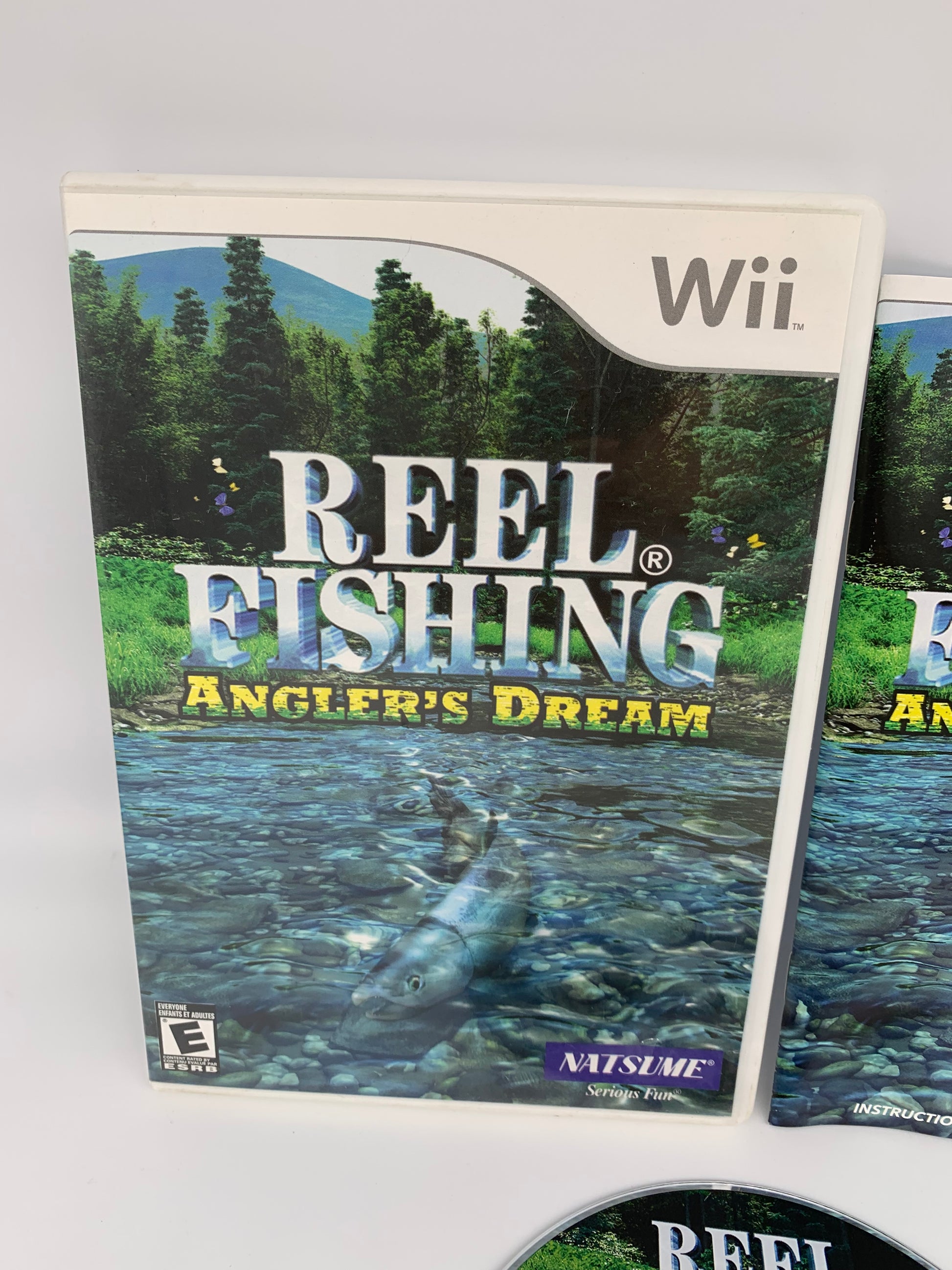 CIB REEL FISHING ANGLER'S DREAM NINTENDO WII VIDEO GAME
