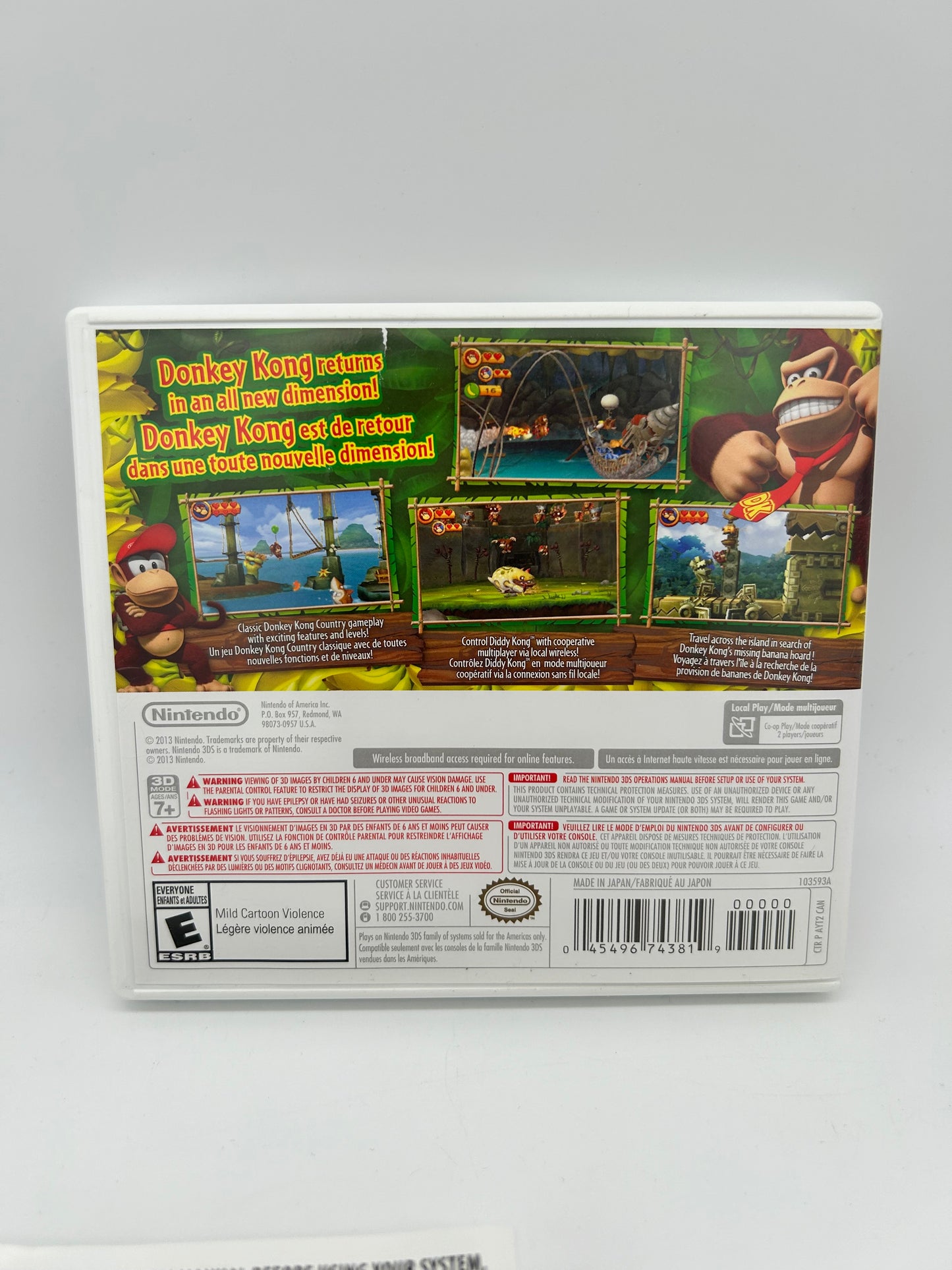 NiNTENDO 3DS | DONKEY KONG COUNTRY RETURNS 3D | NiNTENDO SELECTS