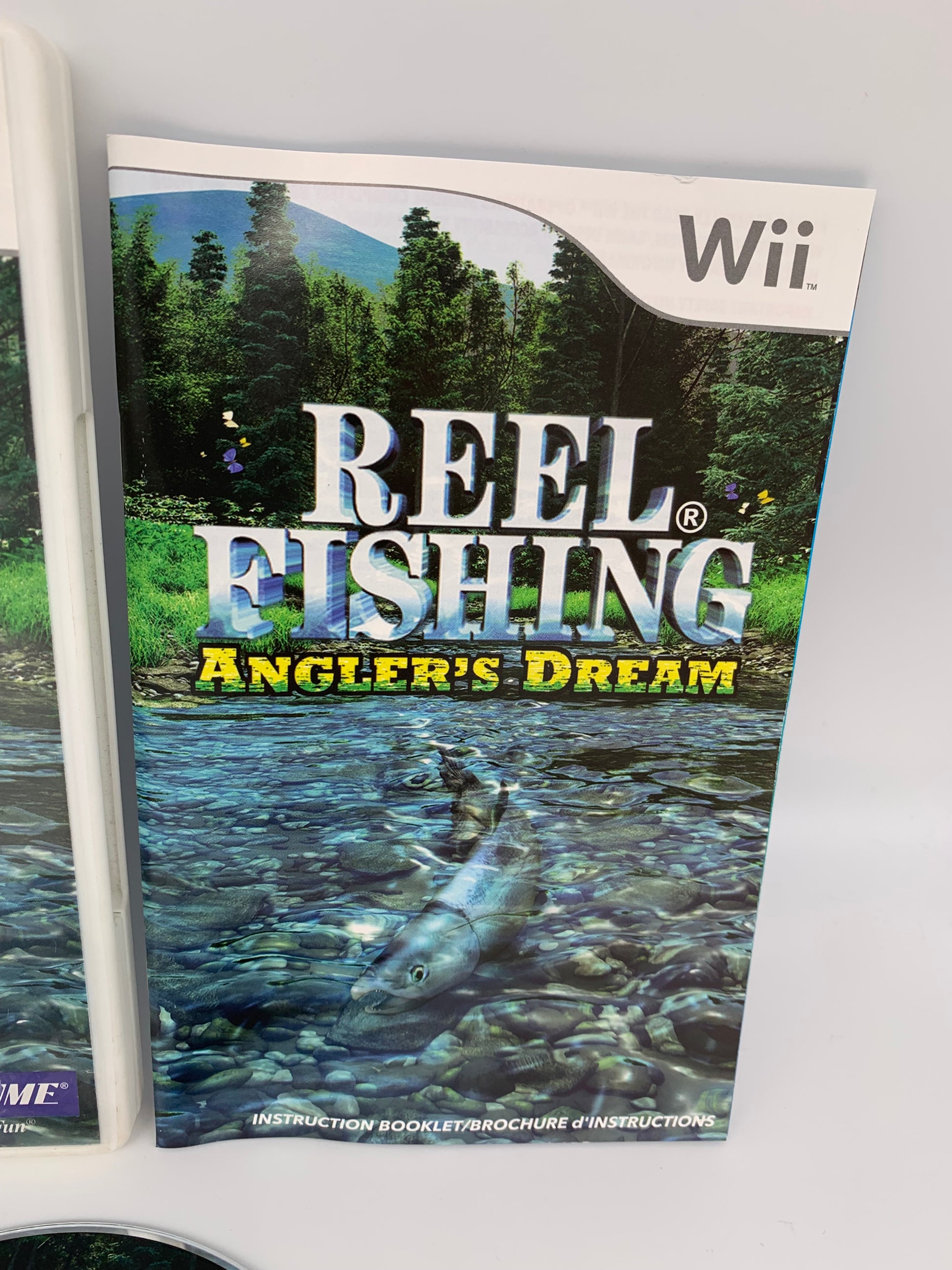 NiNTENDO Wii  REEL FiSHiNG ANGLERS DREAM –