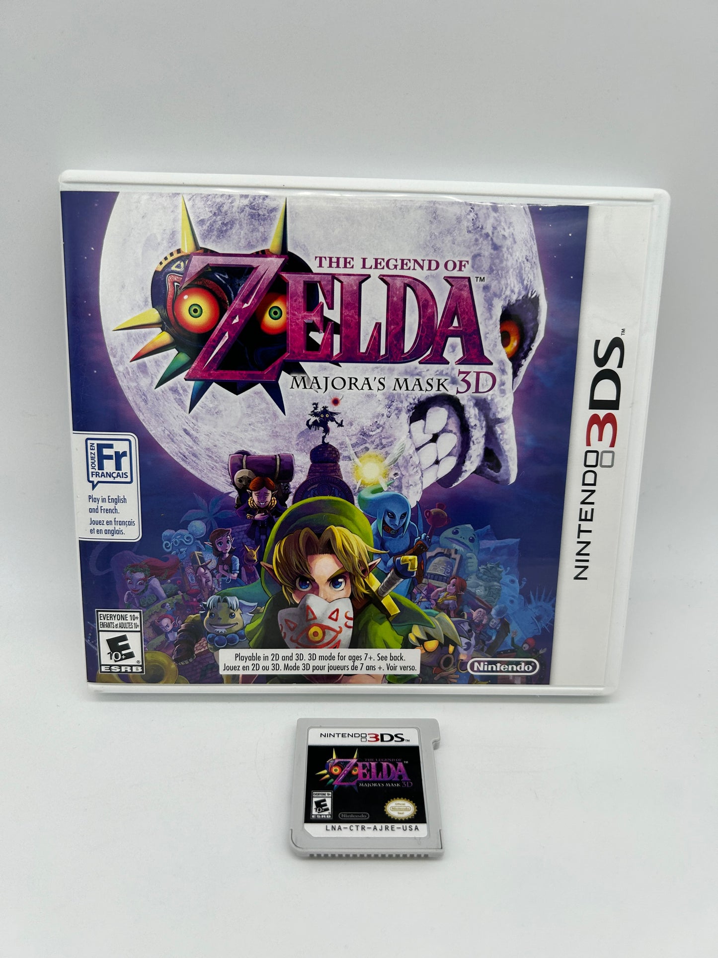 PiXEL-RETRO.COM : NINTENDO 3DS (3DS) THE LEGEND OF ZELDA : MAJORA'S MASK 3D COMPLETE CIB BOX MANUAL GAME NTSC