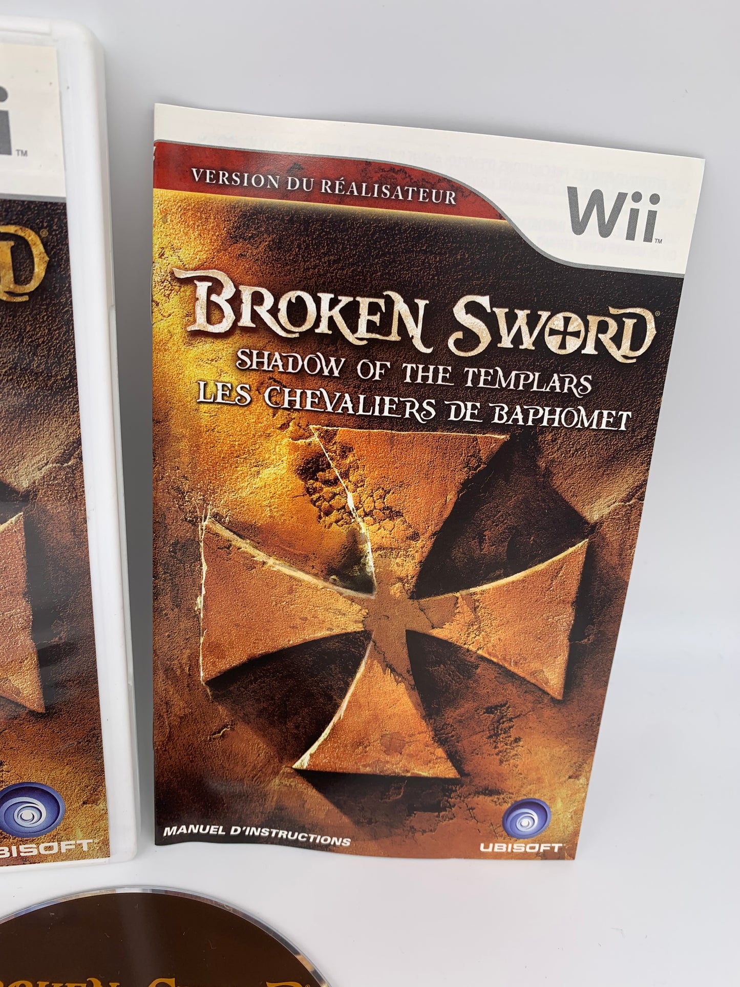 NiNTENDO Wii | BROKEN SWORD SHADOW OF THE TEMPLARS | DiRECTORS CUT VERSiON