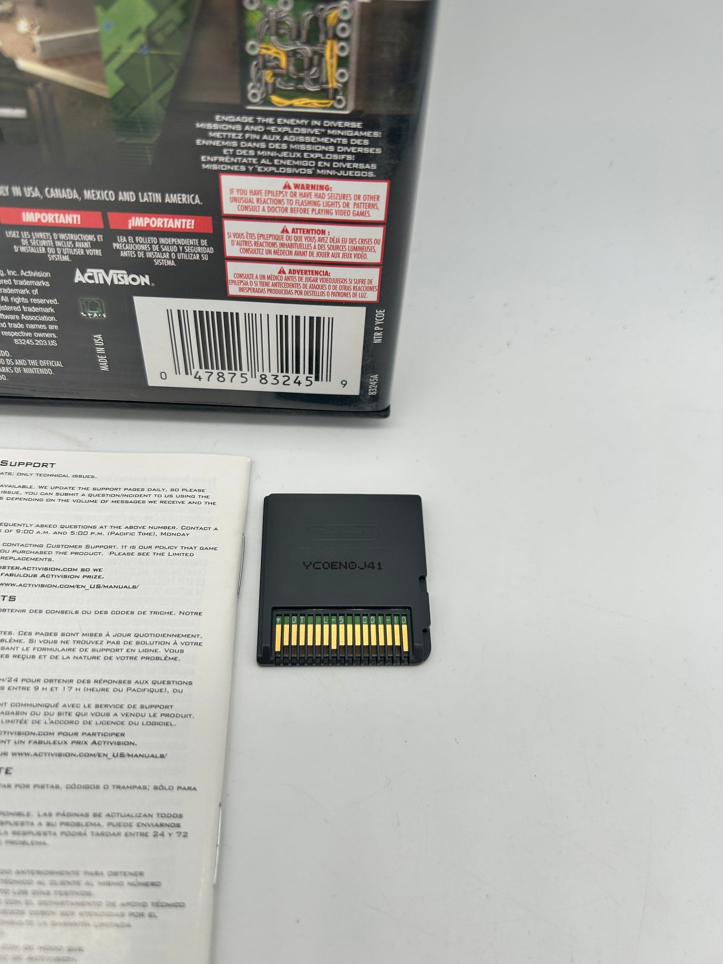 NINTENDO DS | CALL OF DUTY 4 MODERN WARFARE