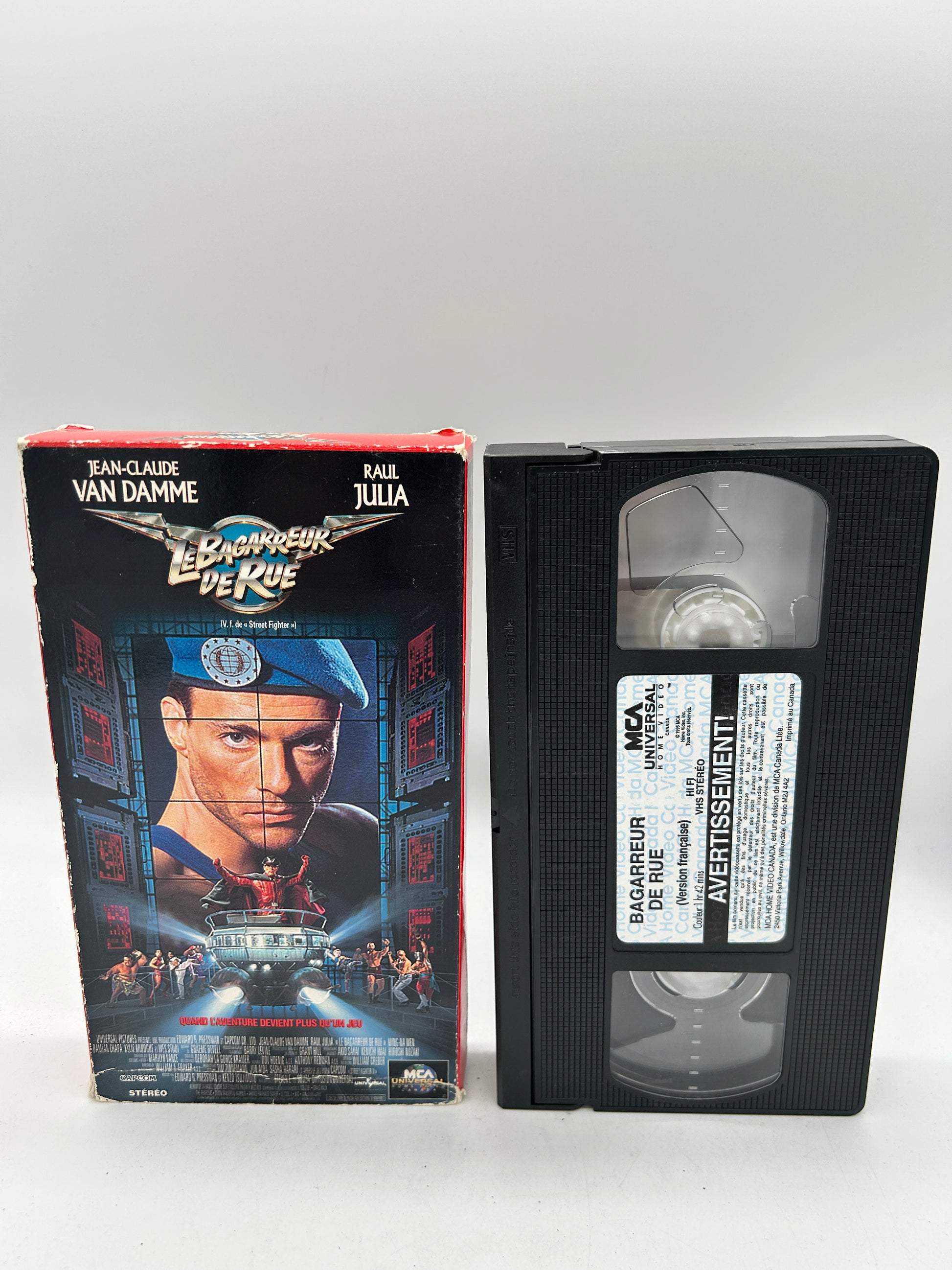FiLM VHS FRANCAiS | LE BAGARREUR DE RUE [STREET FiGHTER]